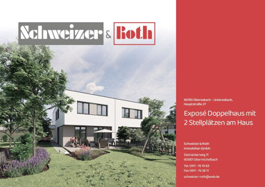 Doppelhaushälfte zum Kauf Provisionsfrei 549.900 € 6 Zimmer 130 m² 240 m² Grundstück frei ab sofort Unterasbach Oberasbach 90522