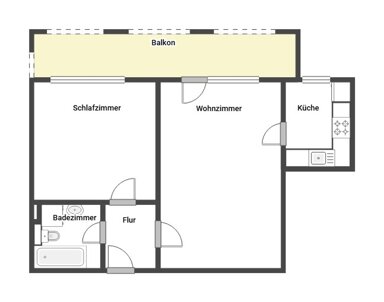 Immobilie zum Kauf als Kapitalanlage geeignet 195.000 € 2 Zimmer 57,5 m² Flörsheim Flörsheim am Main 65439