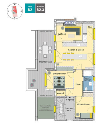 Wohnung zum Kauf Provisionsfrei 795.000 € 3 Zimmer 90,5 m² 1. Geschoss Steinkirchen Dachau 85221