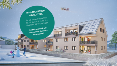 Terrassenwohnung zum Kauf provisionsfrei 569.000 € 3 Zimmer 79,6 m² EG Uhlandstraße 10 Gärtringen Gärtringen 71116