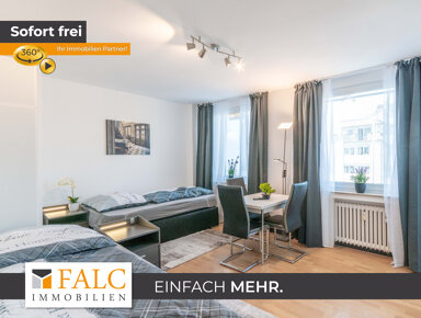 Wohnung zur Miete Wohnen auf Zeit 60 € 1 Zimmer 24,1 m² frei ab sofort Schützenbahn 15 Stadtkern Essen 45127