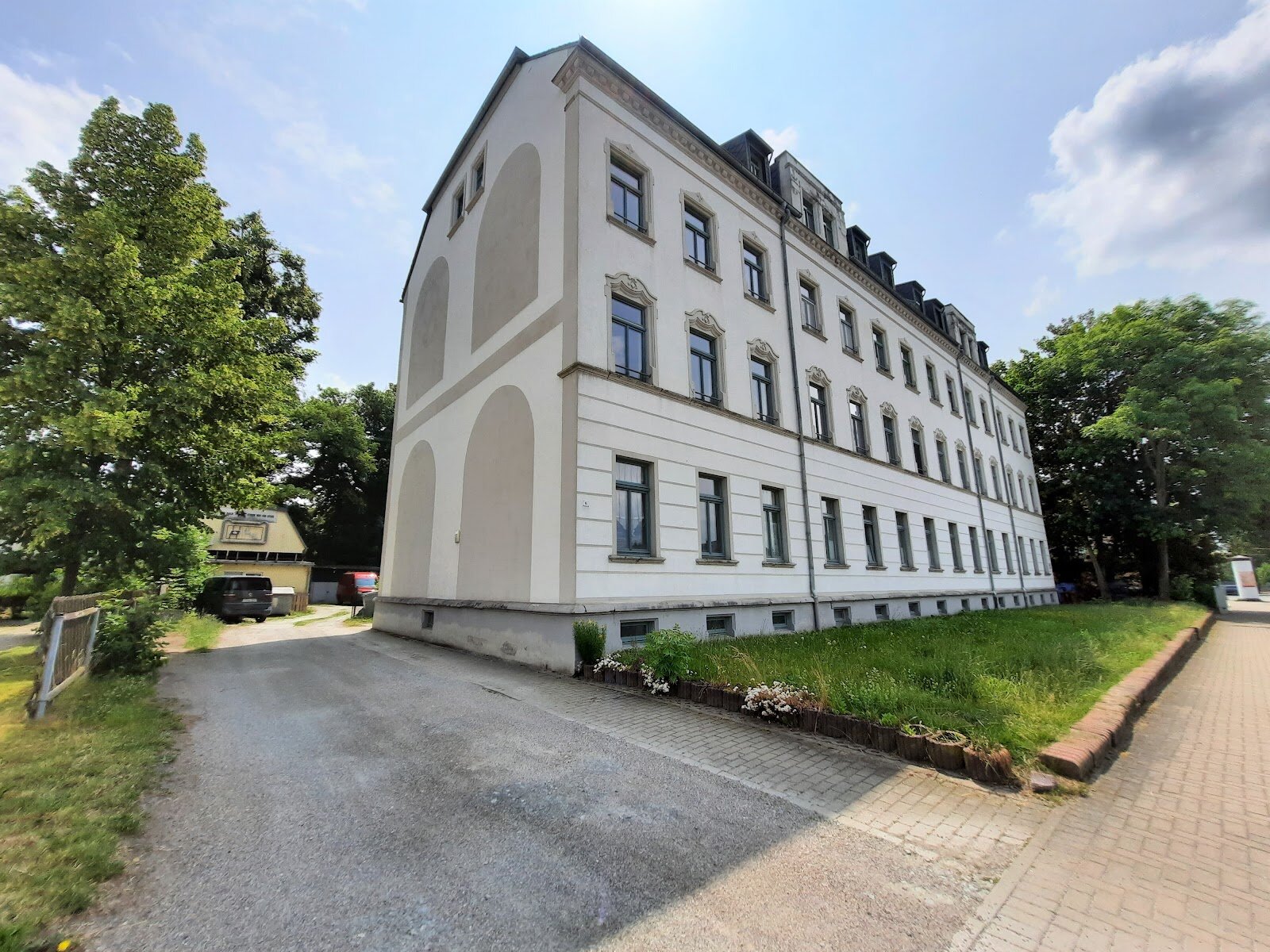 Wohnung zur Miete 385 € 3 Zimmer 72 m²<br/>Wohnfläche Erdgeschoss<br/>Geschoss Marienberger Straße 6 Altchemnitz 414 Chemnitz 09125