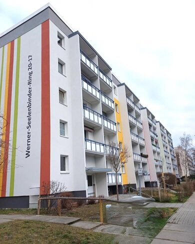 Wohnung zur Miete 315 € 2 Zimmer 46,6 m² 1. Geschoss frei ab 01.04.2025 Werner-Seelenbinder-Ring 20 Sachsendorf Cottbus 03048