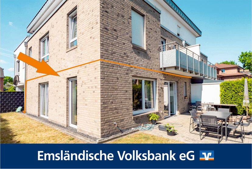 Moderne Erdgeschosswohnung in Lingen-Laxten