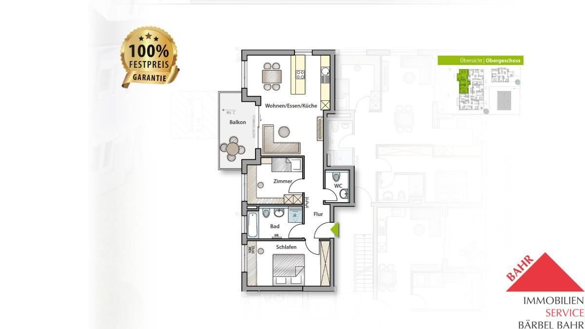 Wohnung zum Kauf Provisionsfrei 499.000 € 3 Zimmer 77 m²<br/>Wohnfläche Malmsheim Renningen 71272