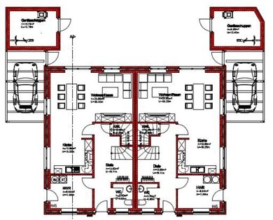 Doppelhaushälfte zum Kauf provisionsfrei 359.000 € 5 Zimmer 117 m² 284 m² Grundstück Jasminstr. 8 Emmeln Haren (Ems) 49733