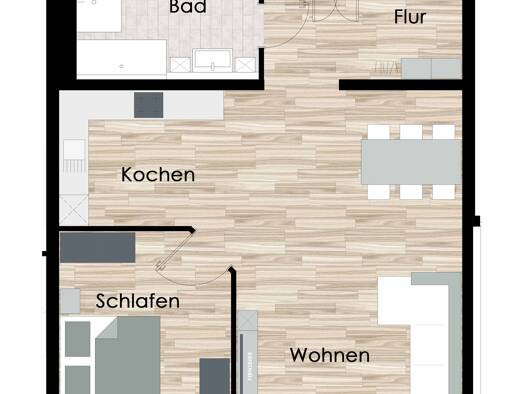Wohnung zum Kauf provisionsfrei als Kapitalanlage geeignet 298.700 € 2 Zimmer 84,6 m² Stedigsrain Eschwege 37269