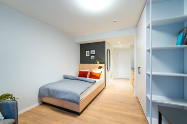 Wohnung zur Miete 1.120 € 1 Zimmer 23 m² frei ab sofort Lenore-Volz-Straße 11 Veielbrunnen Stuttgart 70372