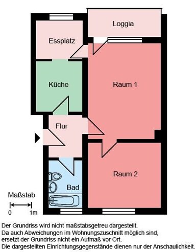 Wohnung zur Miete 399 € 2 Zimmer 51,1 m² 2. Geschoss frei ab 01.04.2025 Heimstraße 11 Methler Kamen 59174