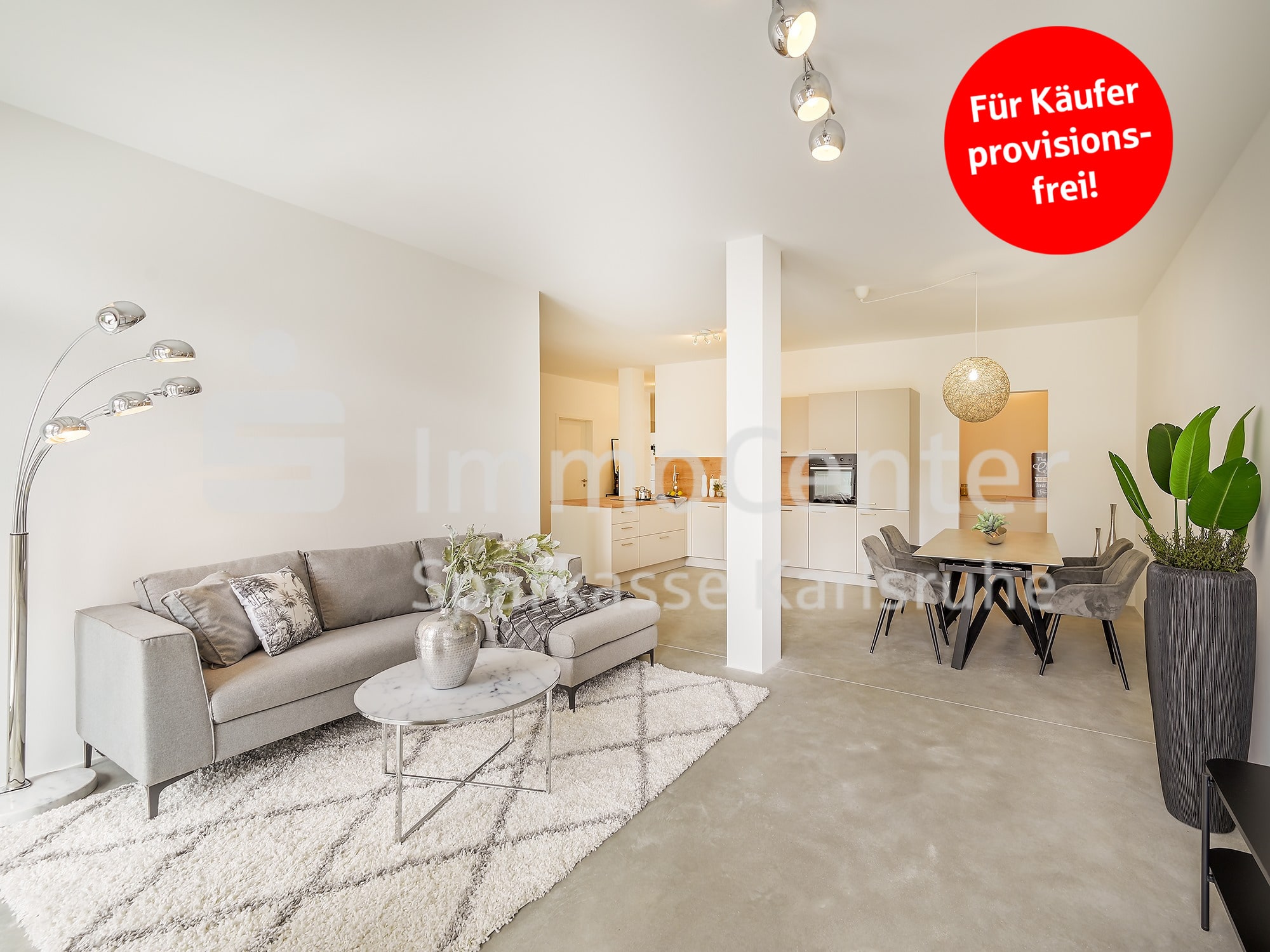 Wohnung zum Kauf Provisionsfrei 574.500 € 4 Zimmer 126,6 m²<br/>Wohnfläche Ludwigvorstadt Rastatt 76437