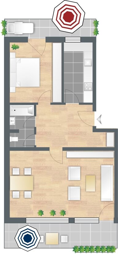 Wohnung zum Kauf provisionsfrei als Kapitalanlage geeignet 679.000 € 2 Zimmer 79 m² Isoldenstraße 30 Münchener Freiheit München 80804