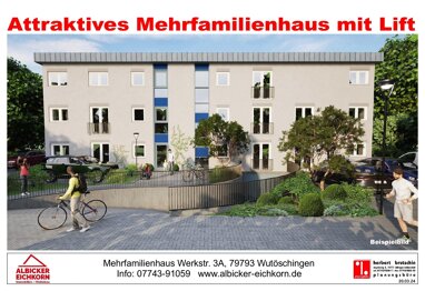 Wohnung zum Kauf provisionsfrei 382.200 € 3 Zimmer 91 m² 2. Geschoss Wutöschingen Wutöschingen 79793