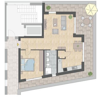 Wohnung zum Kauf Provisionsfrei 580.500 € 2 Zimmer 82,1 m² Waldenbuch 71111