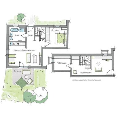 Wohnung zum Kauf provisionsfrei 422.929 € 2 Zimmer 59,6 m² EG frei ab sofort Am Klosterholz 18 Steudach Erlangen 91056