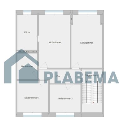 Wohnung zur Miete 340 € 4 Zimmer 84,3 m² 4. Geschoss Am Hafen 11 Lübz Lübz 19386