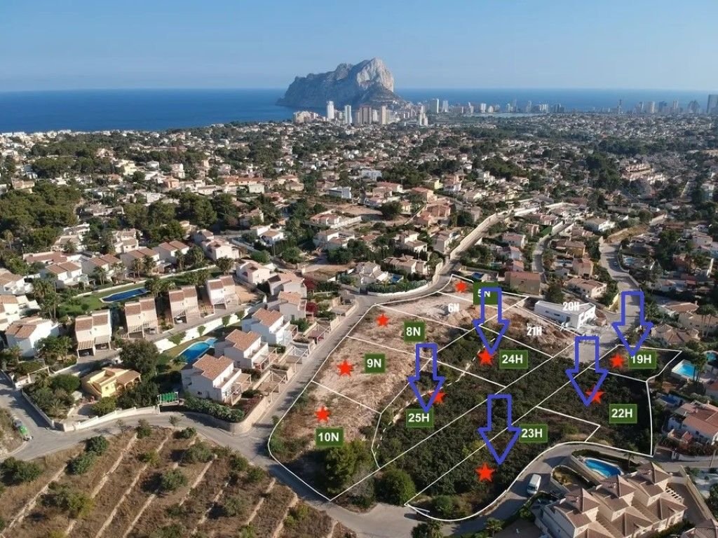 Grundstück zum Kauf 750.000 € 4.322 m²<br/>Grundstück Calpe 03710