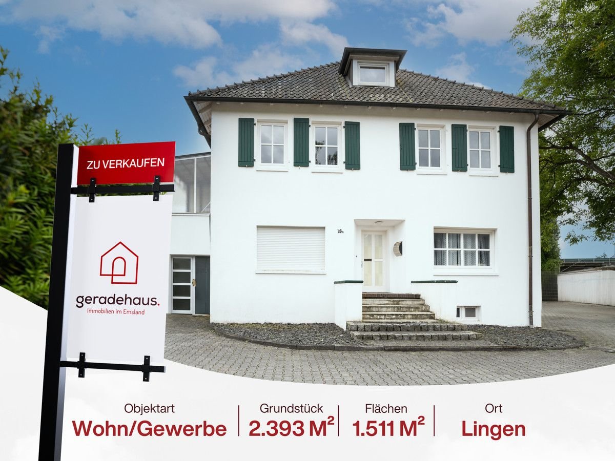 Haus zum Kauf 1.710.000 € 17 Zimmer 406 m²<br/>Wohnfläche 2.393 m²<br/>Grundstück Lingen Lingen / Laxten 49809