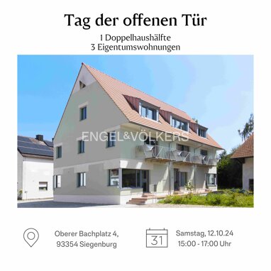 Doppelhaushälfte zum Kauf 630.060 € 4 Zimmer 127 m² 190 m² Grundstück Siegenburg Siegenburg 93354