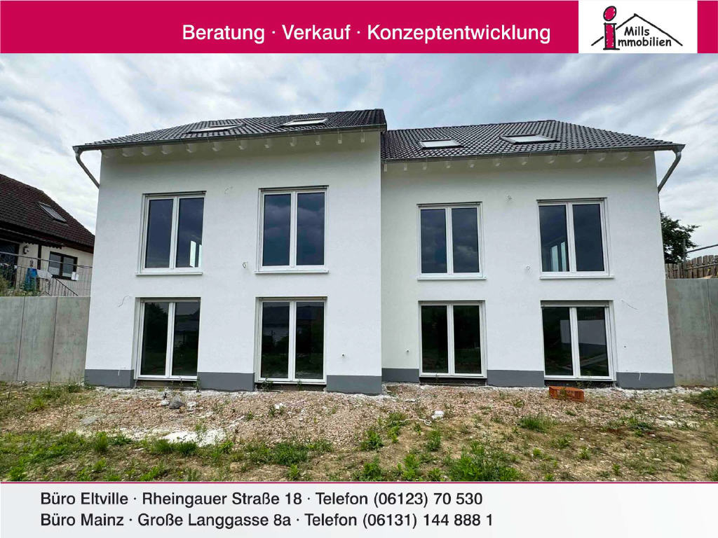 Doppelhaushälfte zum Kauf 698.400 € 5 Zimmer 153 m²<br/>Wohnfläche 317 m²<br/>Grundstück Stadecken-Elsheim 55271