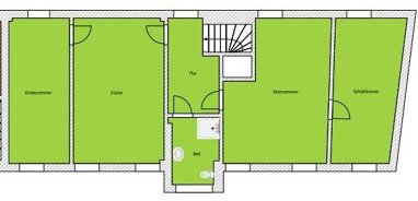 Wohnung zur Miete 590 € 3 Zimmer 90 m² 1. Geschoss Fritz-Weber-Straße 2 Heidenau 01809