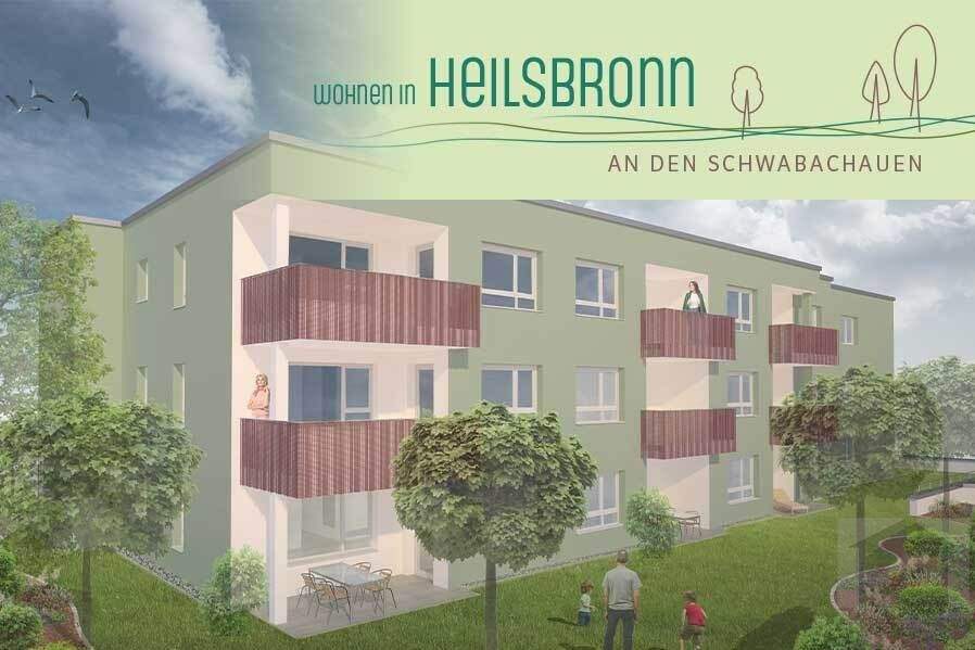 Neubau: 4-Zimmer-Wohnung in Heilsbronn!