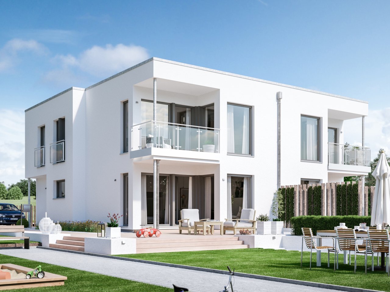 Mehrfamilienhaus zum Kauf Provisionsfrei 1.149.000 € 10 Zimmer 242 m²<br/>Wohnfläche 537 m²<br/>Grundstück Forst 76694