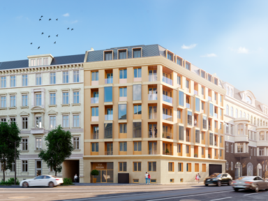 Wohnung zur Miete Wohnen auf Zeit 1.130 € 2 Zimmer 41 m² frei ab 01.06.2025 Zentrum - Nordwest Leipzig 04105