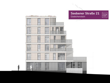 Wohnung zur Miete 1.400 € 3 Zimmer 96 m² 1. Geschoss frei ab 01.05.2025 Seebener Straße 21 Giebichenstein Halle (Saale) 06114