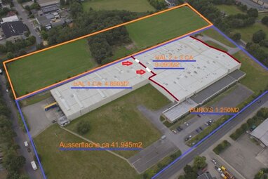 Produktionshalle zur Miete provisionsfrei 59.000 € 13.860 m² Lagerfläche Metallstrasse 5 Mackenstein Viersen 41751