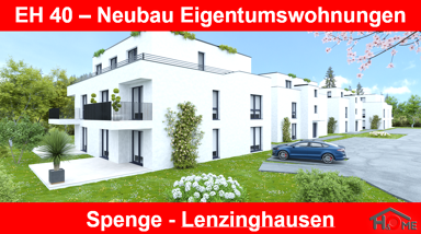 Wohnung zum Kauf provisionsfrei 332.800 € 3 Zimmer 80 m² 1. Geschoss 32139 Lenzinghausen, Bielefeld Diebrock Herford 32051