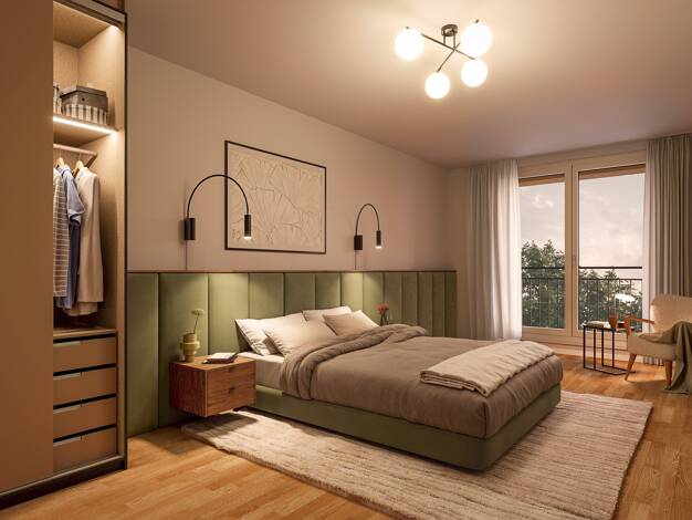 Wohnung zum Kauf - Neubau provisionsfrei 209.000 € 1 Zimmer 36,2 m² 3. Geschoss Nürnberger Str. 38 Kreuzstein Bayreuth 95448