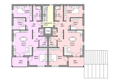 Wohnung zum Kauf provisionsfrei 520.000 € 4 Zimmer 113,9 m² 1. Geschoss frei ab sofort Safferstettener Straße 35 Bad Füssing Bad Füssing 94072