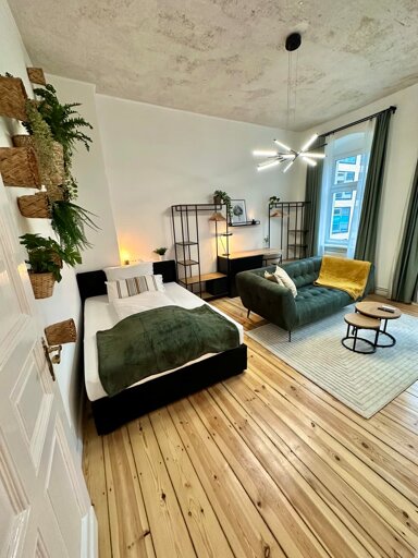 Wohnung zur Miete Wohnen auf Zeit 1.498 € 1 Zimmer 35 m² frei ab 01.04.2025 Grünberger Straße Friedrichshain Berlin 10243