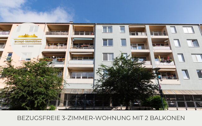 Wohnung zum Kauf 259.000 € 3 Zimmer 77 m²<br/>Wohnfläche 1. Stock<br/>Geschoss Plagwitz Leipzig 04229