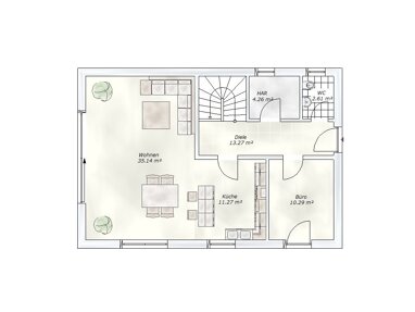 Einfamilienhaus zum Kauf 594.245 € 5 Zimmer 150 m² 800 m² Grundstück Wiederitzsch Leipzig 04158