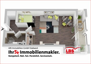 Wohnung zum Kauf 147.500 € 1 Zimmer 40,5 m² Hambacher Höhe Neustadt 67434