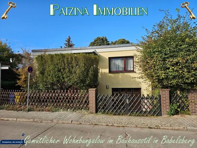 Bungalow zum Kauf 747.000 € 4 Zimmer 100 m² 549 m² Grundstück frei ab sofort Espengrund 13 Babelsberg Nord Potsdam 14482