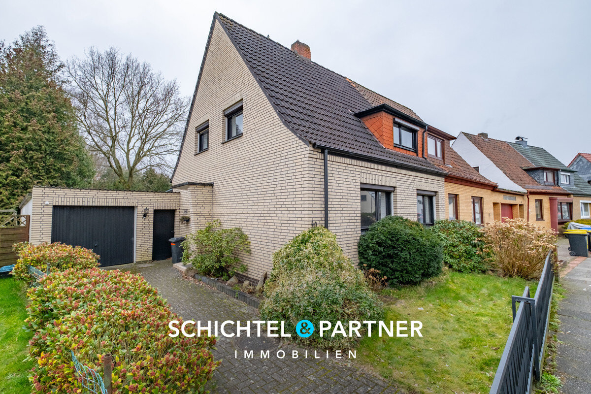 Doppelhaushälfte zum Kauf 229.000 € 5 Zimmer 130 m²<br/>Wohnfläche 600 m²<br/>Grundstück Hemelingen Bremen 28309