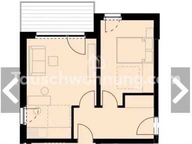 Wohnung zur Miete Tauschwohnung 600 € 2 Zimmer 52 m² 4. Geschoss Bornim Potsdam 14469