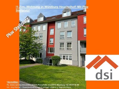 Wohnung zur Miete 305 € 1 Zimmer 30 m² 2. Geschoss Berner Str. 11a Heuchelhof Würzburg 97084