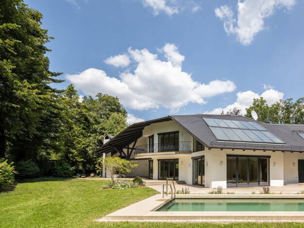 Villa zur Miete 11.200 € 7 Zimmer 452 m² 1.500 m² Grundstück Grünwald 82031