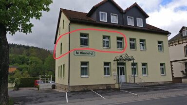 Wohnung zur Miete 400 € 2 Zimmer 72,5 m² 1. Geschoss frei ab sofort Rudolstädter Str. 47 Rottenbach Königsee-Rottenbach 07426