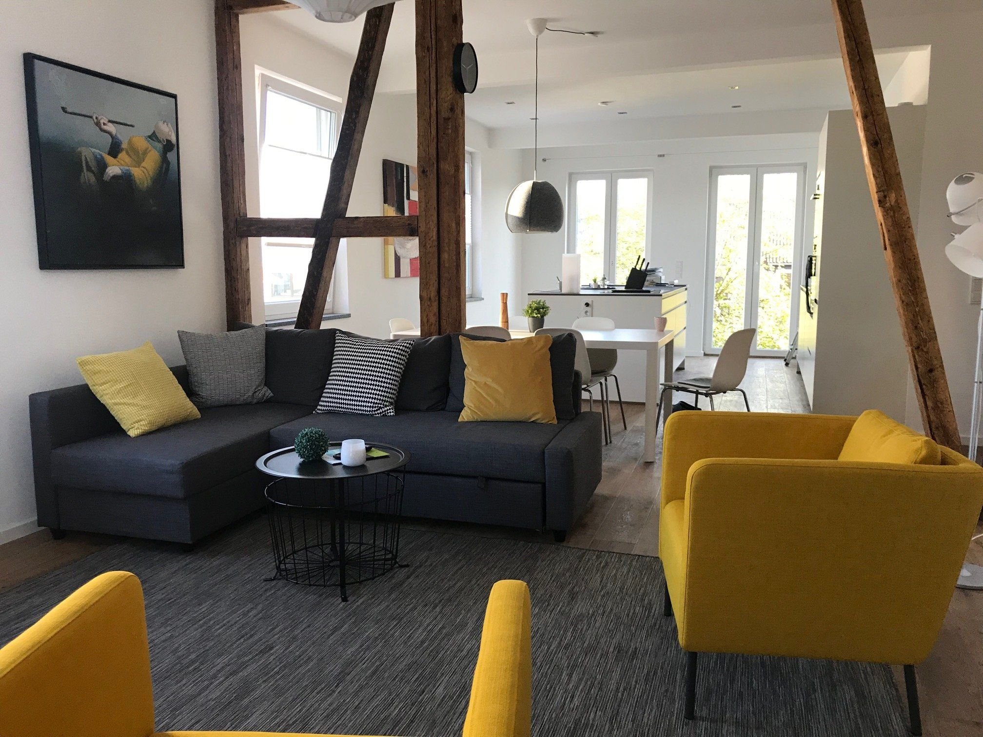 Wohnung zur Miete Wohnen auf Zeit 2.100 € 3,5 Zimmer 100 m²<br/>Wohnfläche ab sofort<br/>Verfügbarkeit Nordwest Kirchheim unter Teck 73230