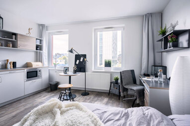 Apartment zur Miete 648 € 1 Zimmer 21 m² frei ab sofort Schöfferstraße 2 Verlegerviertel Darmstadt 64295