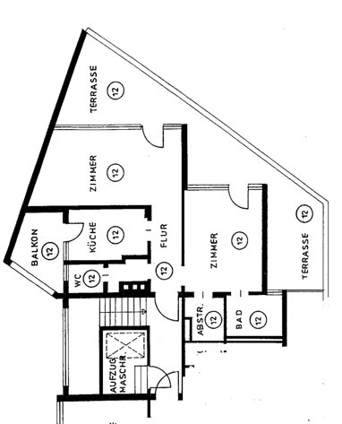 Wohnung zur Miete 1.150 € 2 Zimmer 65 m² 4. Geschoss Ulmer Straße 357 Wangen Stuttgart 70327