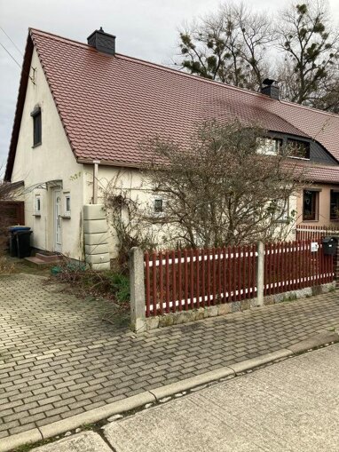 Doppelhaushälfte zum Kauf 69.000 € 4 Zimmer 85 m² 575 m² Grundstück Tröglitz Elsteraue OT Tröglitz 06729