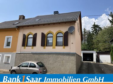 Doppelhaushälfte zum Kauf 85.000 € 5 Zimmer 92 m² 595 m² Grundstück Heiligenwald Schiffweiler 66578