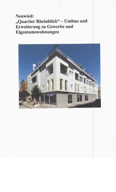 Wohnung zum Kauf provisionsfrei 359.200 € 4 Zimmer 112,2 m² 4. Geschoss Rheinstrasse 5. Neuwied Neuwied 56564