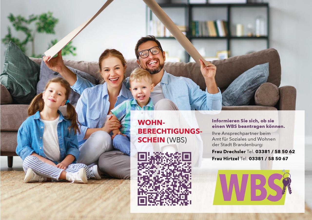 Wohnung zur Miete nur mit Wohnberechtigungsschein 377,51 € 3 Zimmer 69,9 m²<br/>Wohnfläche 4.<br/>Geschoss WBS - Brahmsstraße 16 Hohenstücken Brandenburg 14772