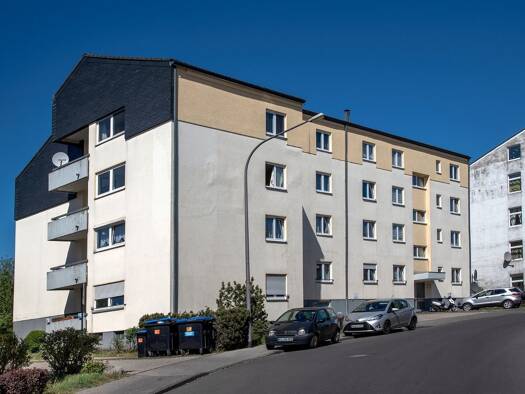 Wohnung zur Miete nur mit Wohnberechtigungsschein 326 € 2 Zimmer 59,3 m² 1. Geschoss frei ab 01.01.2026 Honsberger Straße 76 Innen Remscheid 42857